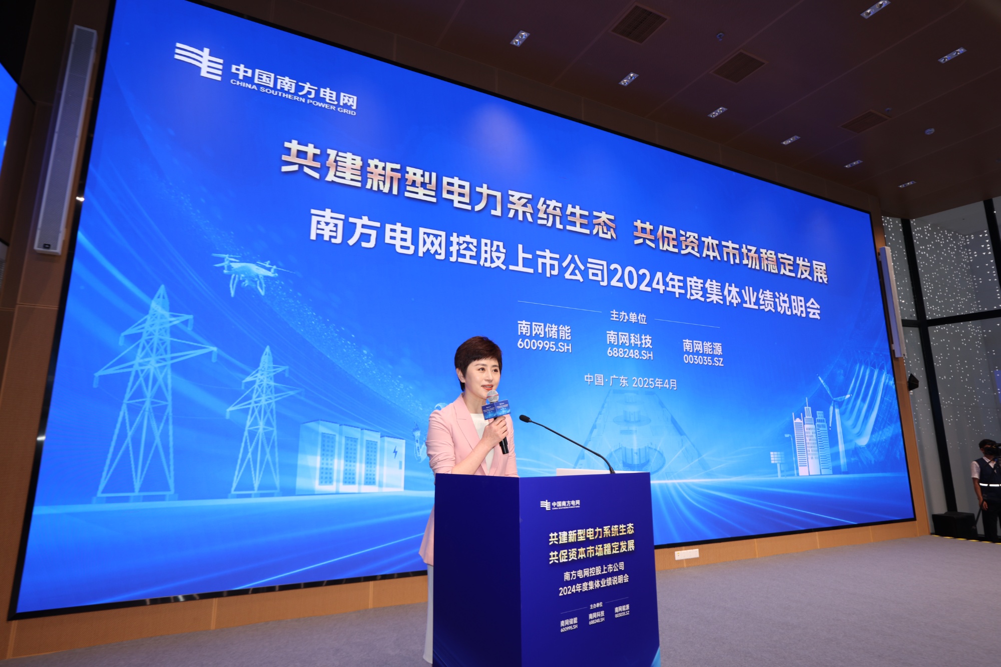 九游娱乐：南方电网控股上市公司2024年度集体业绩说明会举办 title=