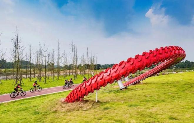 实干的邛崃—我们身边的“十四五”丨绿水青山映古城公园城市绽新颜(图3)