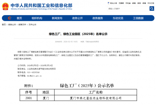 燕之屋入选“国家级绿色工厂”名单引领燕窝行业绿色低碳高质量发展(图1)